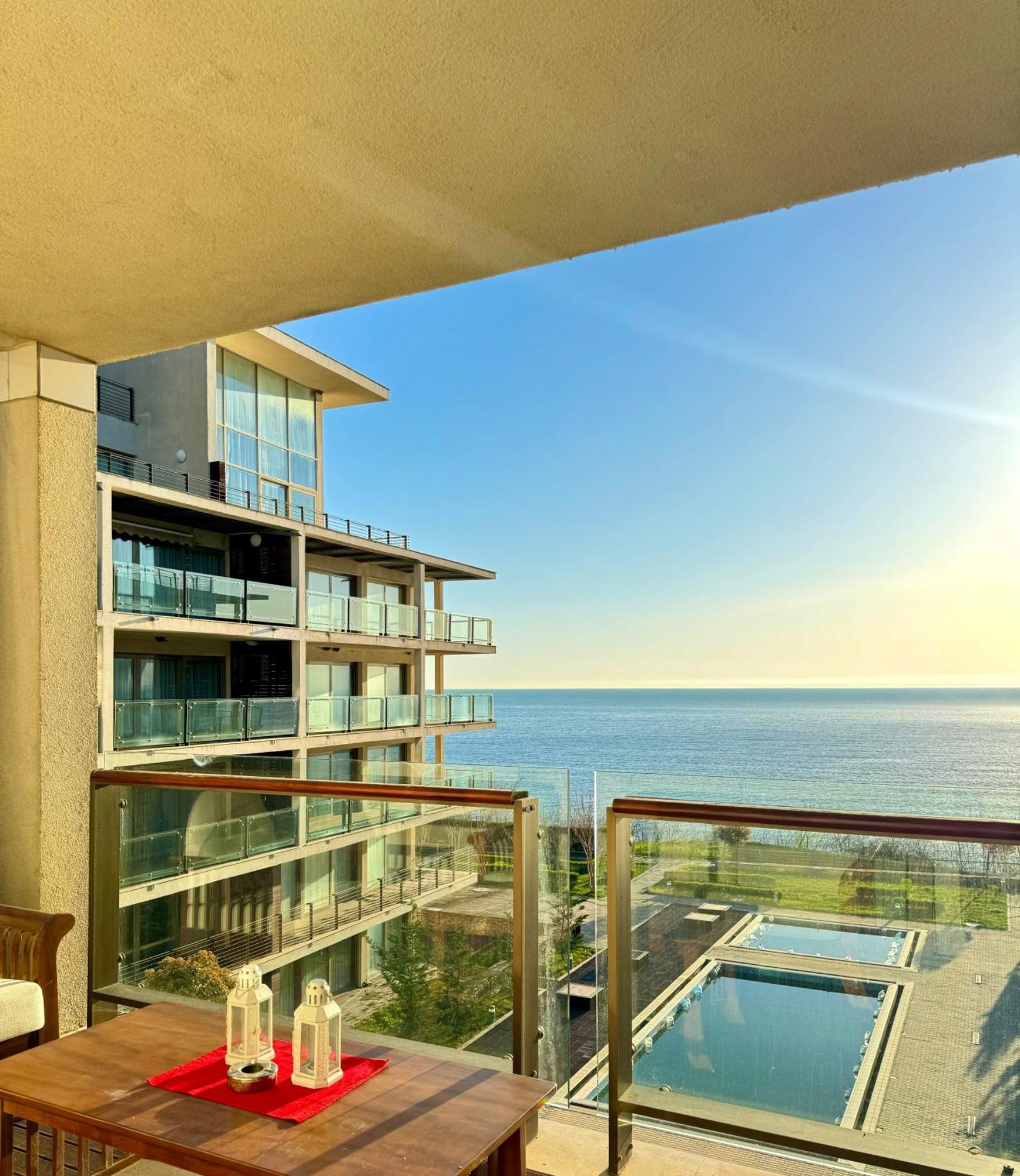 Appartement Sea View Penthouse à Obzor Extérieur photo